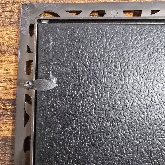 Floral Embossed Silver-Tone Picture Frame 8x10 Metal By Elsa L. Inc. China - Picture 7 of 11